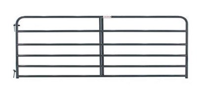 50in. x 10ft. Gray Corral Panel Gate