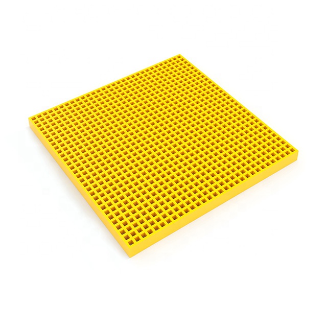 a pictures of yellow frp mini mesh