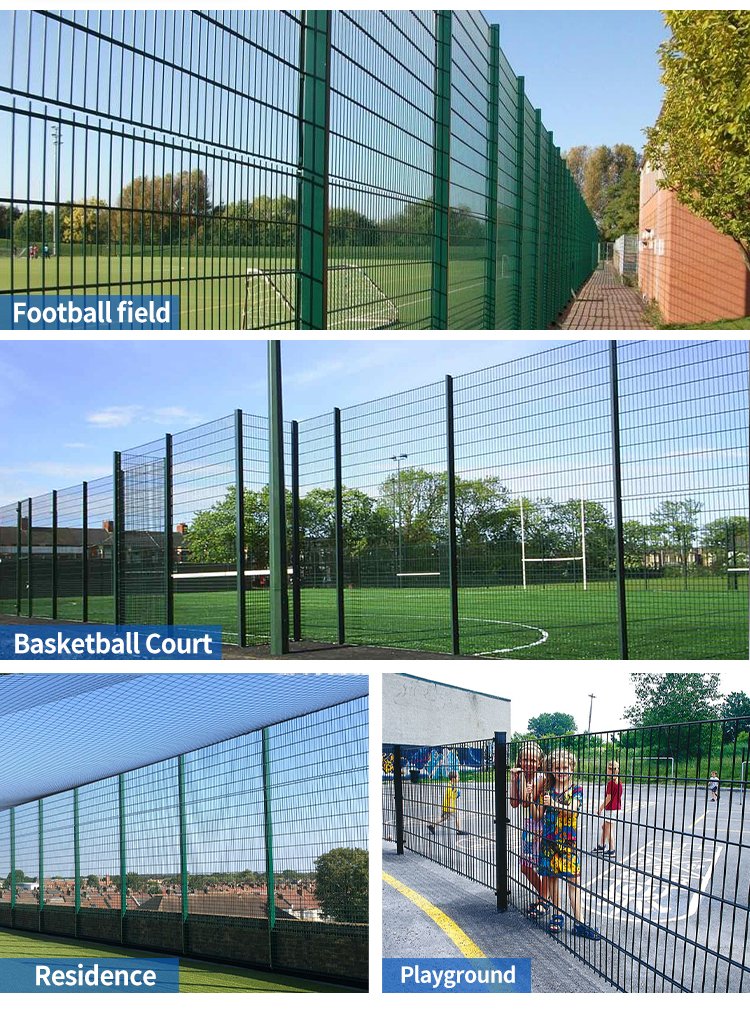 The different applications of 868 double wire fence