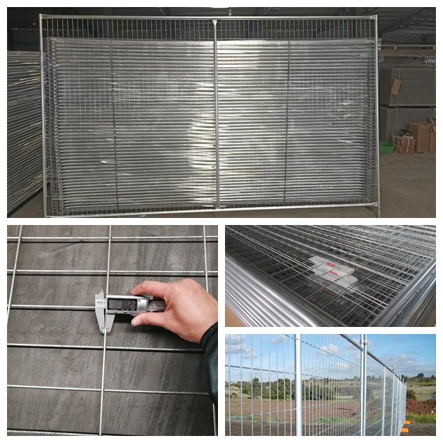 Tymczasowe ogrodzenie panelowe Maxi o wymiarach 3300 x 2100 mm