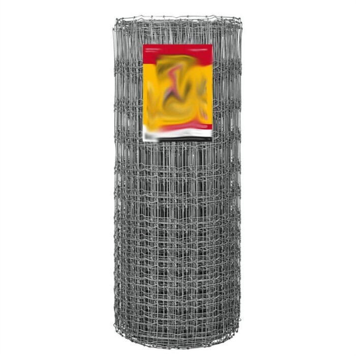 A roll of deer netting with brand