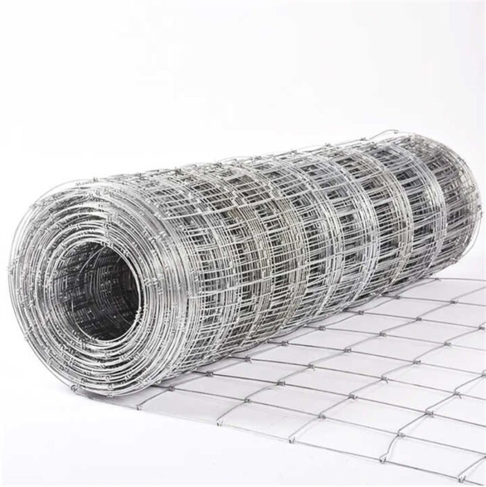 The galvanized stock fencing wire