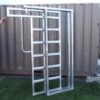 A picture of sliding gate for cattle yard