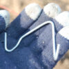 a v type wire clip for fixed knot fence