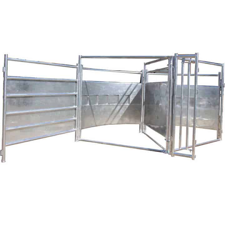 Cattle force yard, G force, round yard gate, circular forcing pen