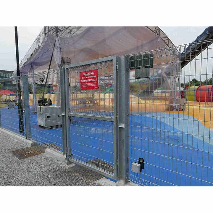 China Malaysia Hot Dipped Galvanised BRC Welded Wire Mesh Fence / PVC Coated BRC Fence