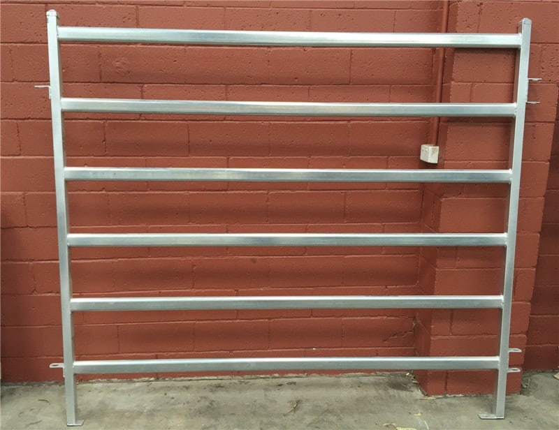 galvanized square pipe livestock panels for cattle.