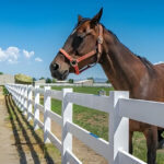 pvc horse arena fencing 1