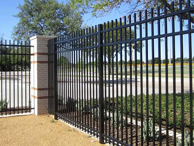 Enhance your outdoor space with durable steel picket fence panels and gates. Our stylish, strong designs offer both residential and industrial applications for lasting beauty.