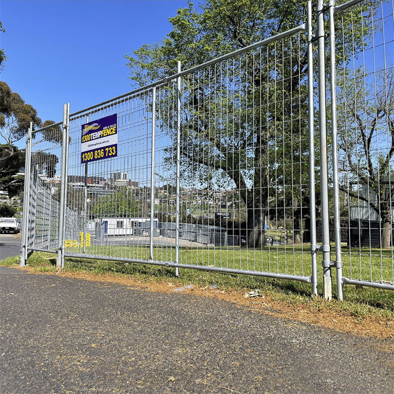 galvanized portable fence