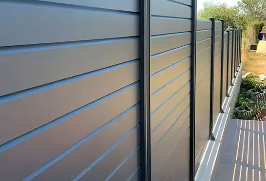 Enhance Your Space with Stylish Aluminum Slat Fencing Solutions