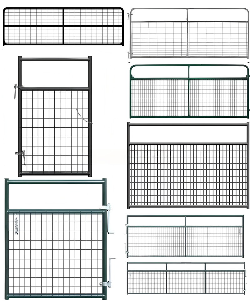 field fence gate ideas