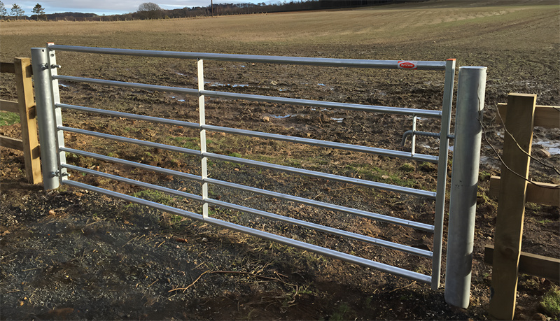 metal field gates