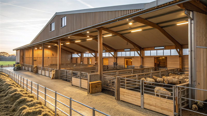 A selection of sheep panels displayed in various contexts, highlighting their versatility for farming, exhibitions, and recreation.