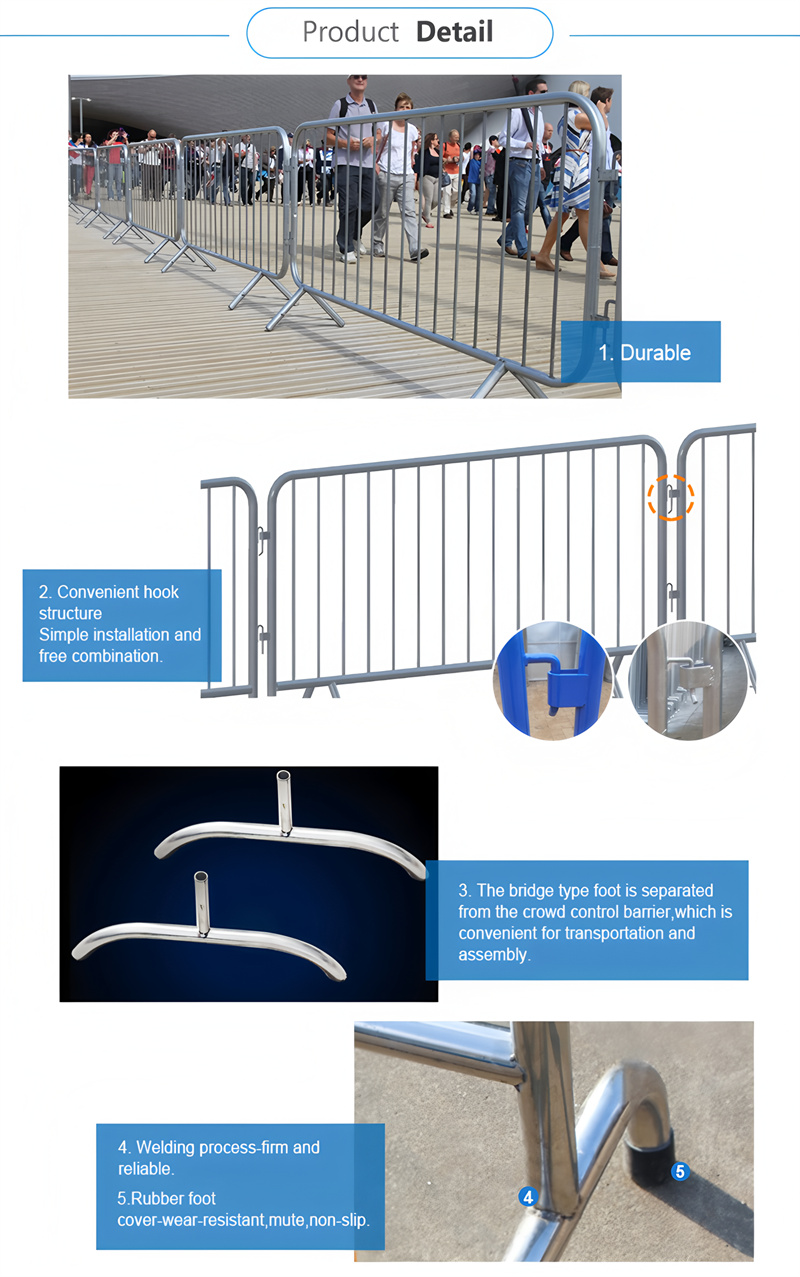 crowd control barricades