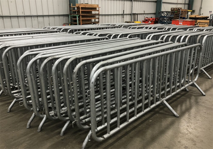 Why Standard Size Crowd Control Barricades Are Ready to Ship