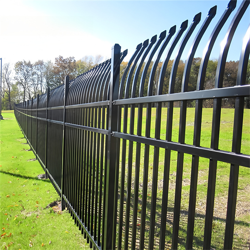 decorative iron fence