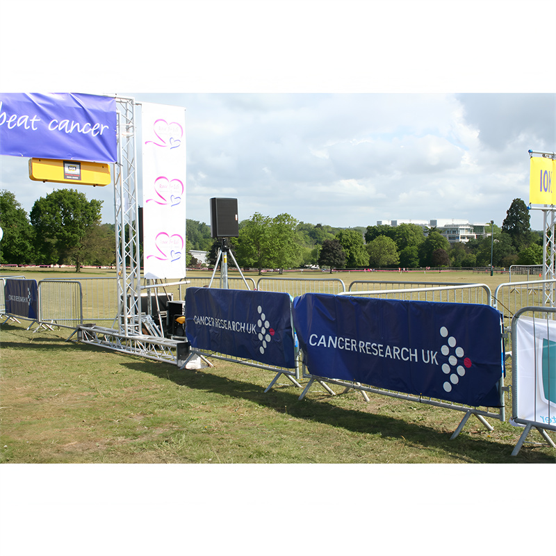 steel crowd control barriers