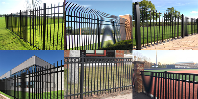 custom steel fencing