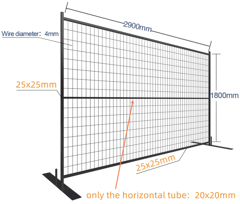 construction fence panels
