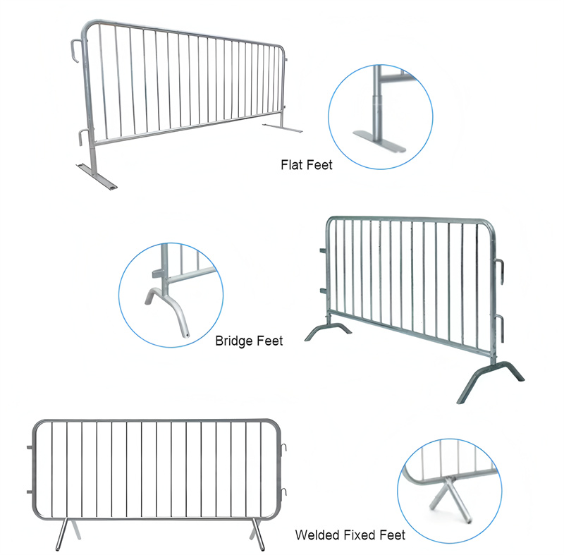 crowd control barricades