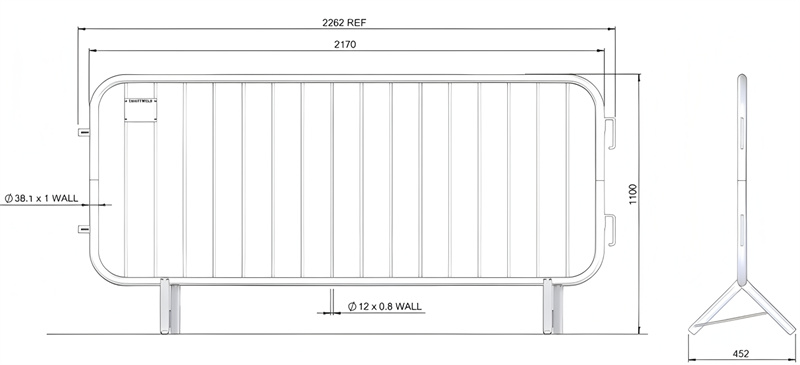 crowd control barriers for sale