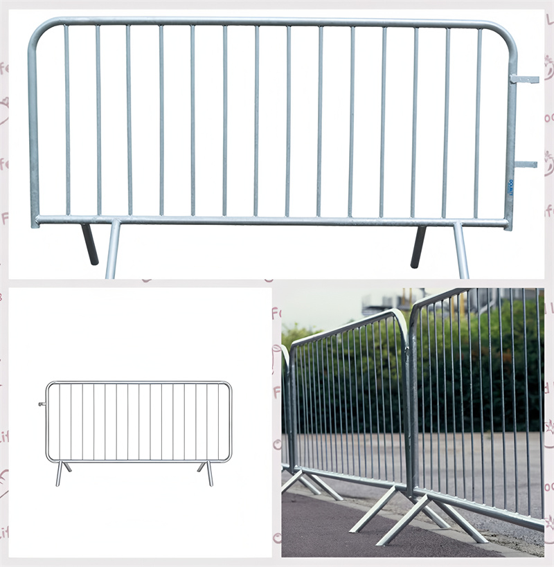 metal crowd barriers