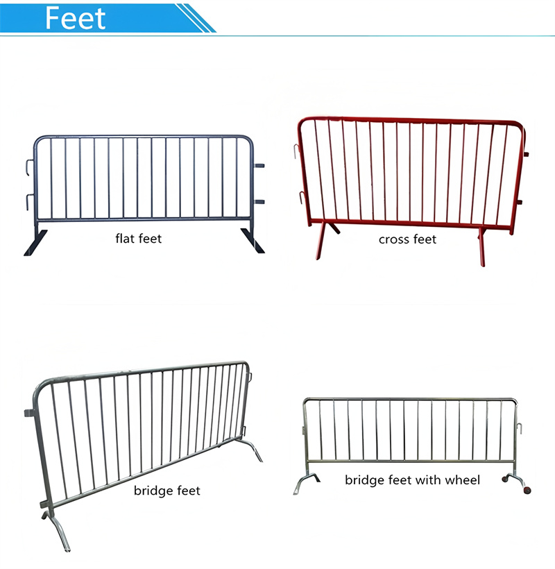 metal crowd barriers