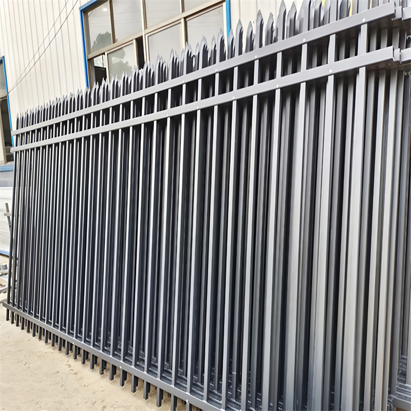 metal garden fence