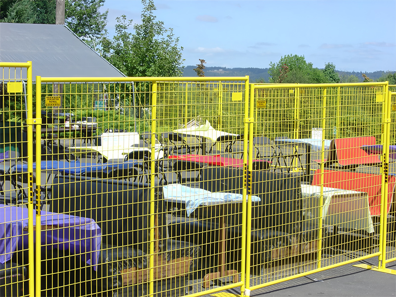 temp construction fence