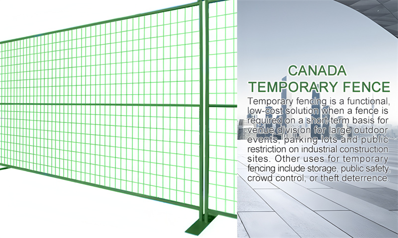 temporary construction fence
