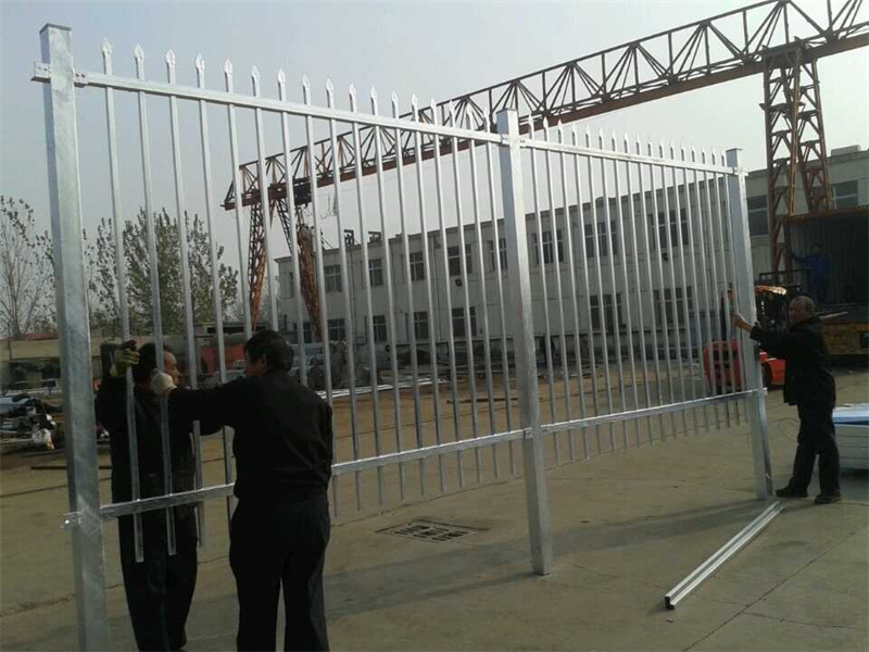 metal garden fence 
