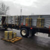 High visibility temporary fence panel ballast solution