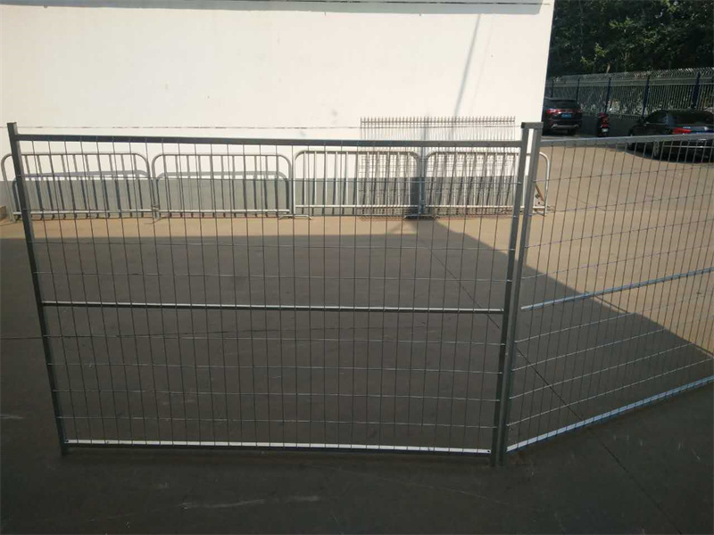 hot dipped galvanized temporary fence