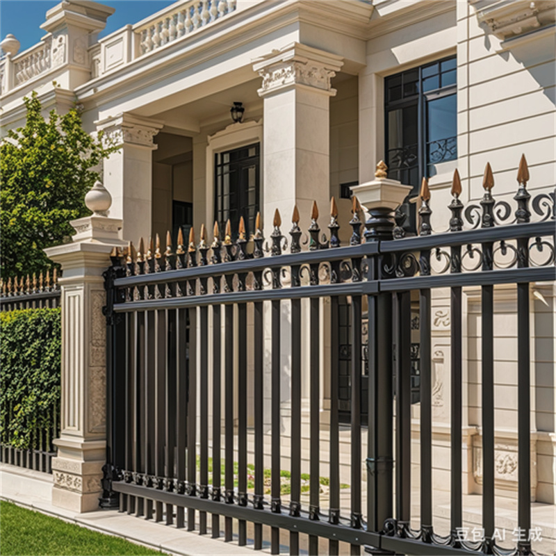 metal fence installation