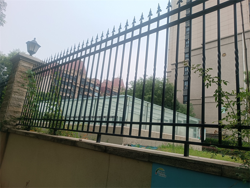 steel fence