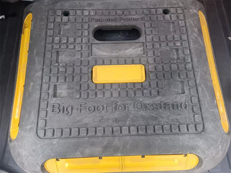 heras fence feet weight
