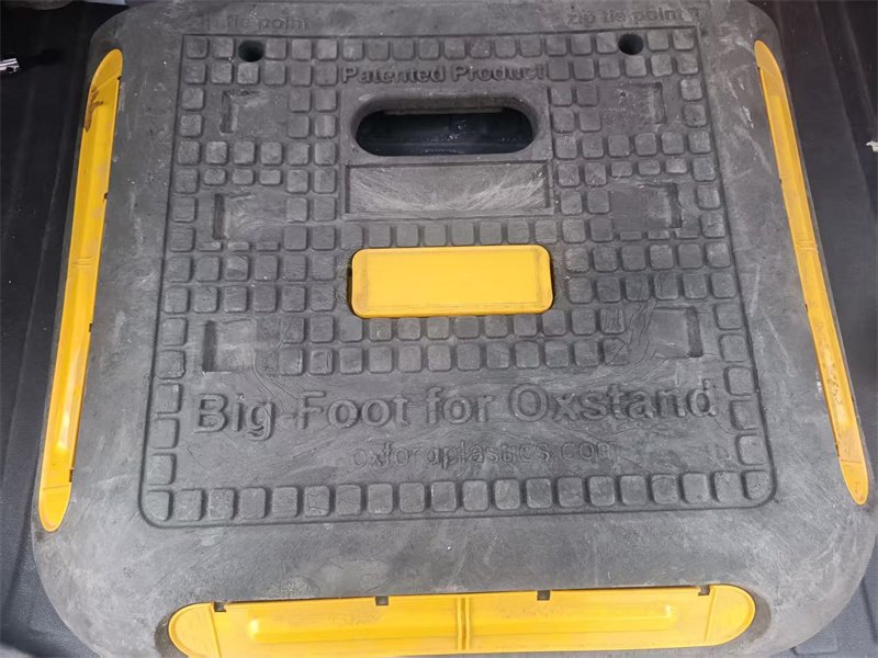 heras fencing feet weight