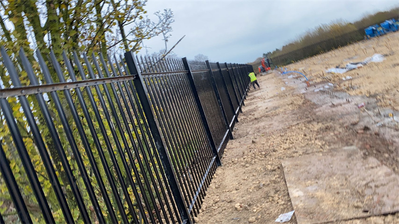 steel fence
