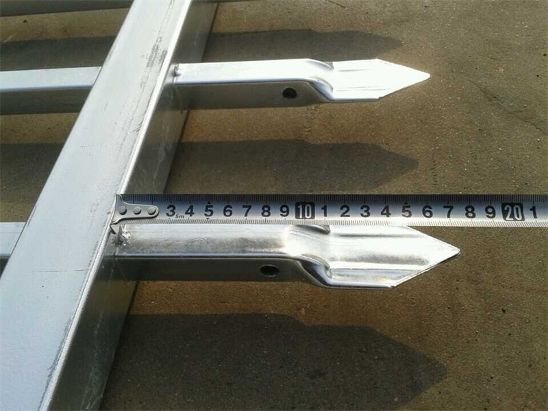 steel fence