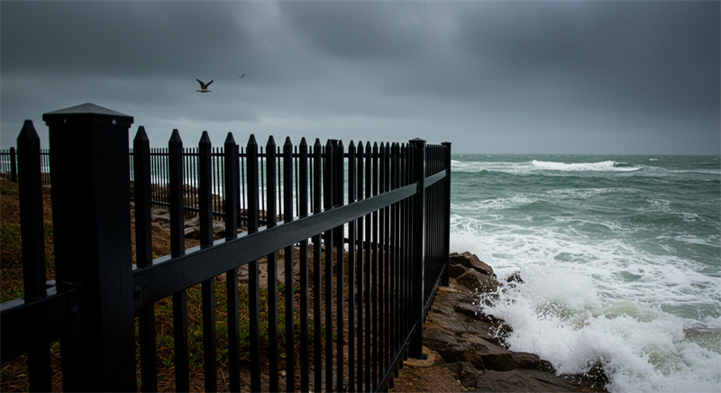 steel fence