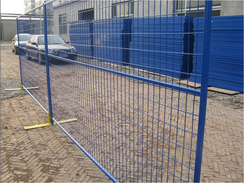 temporary construction fence