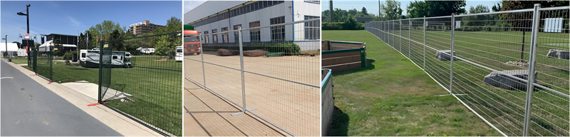temporary yard fence