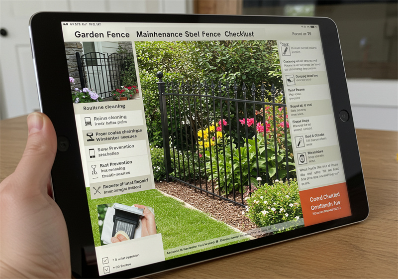 garden border fence