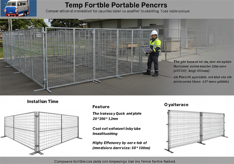 portable fence panel