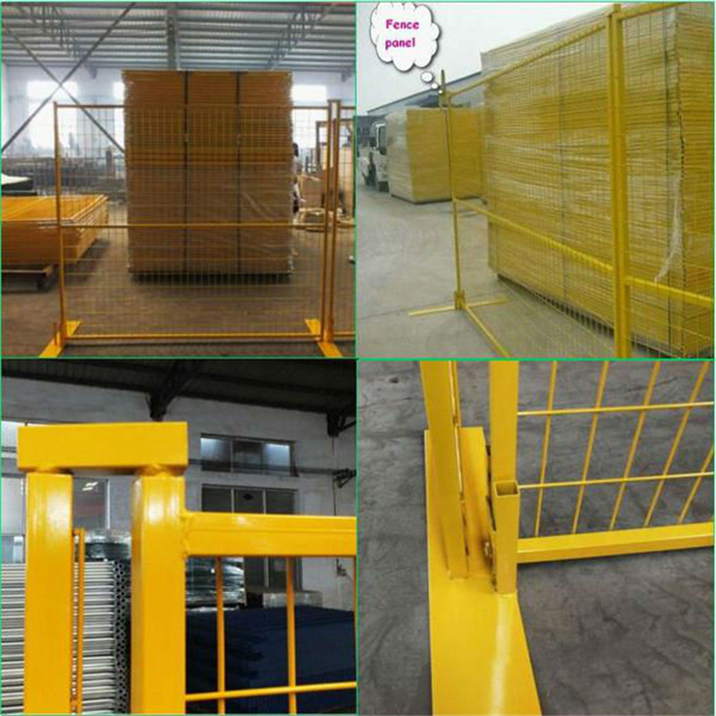 temporary construction fence