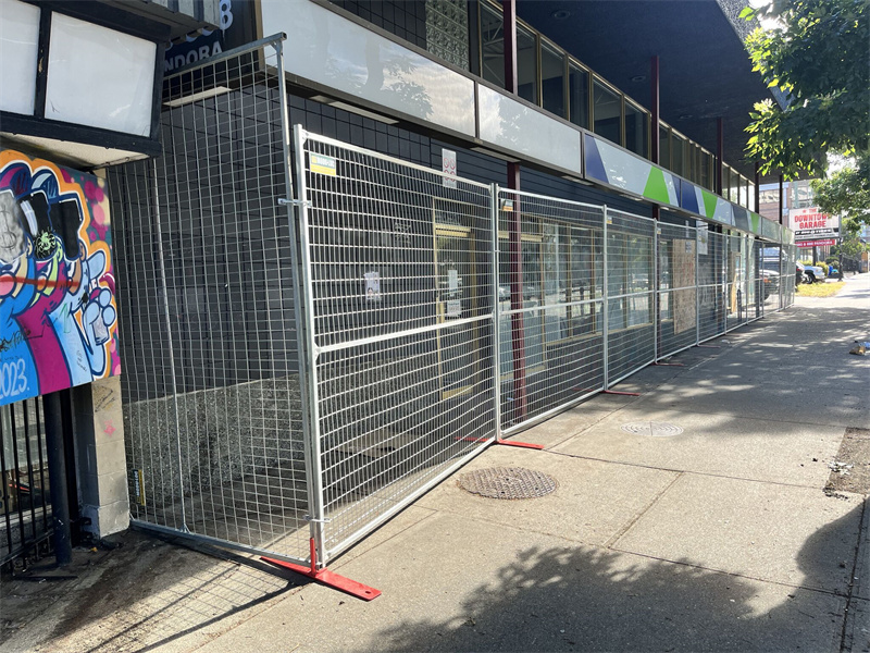 temporary yard fence