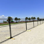 construction panel fence