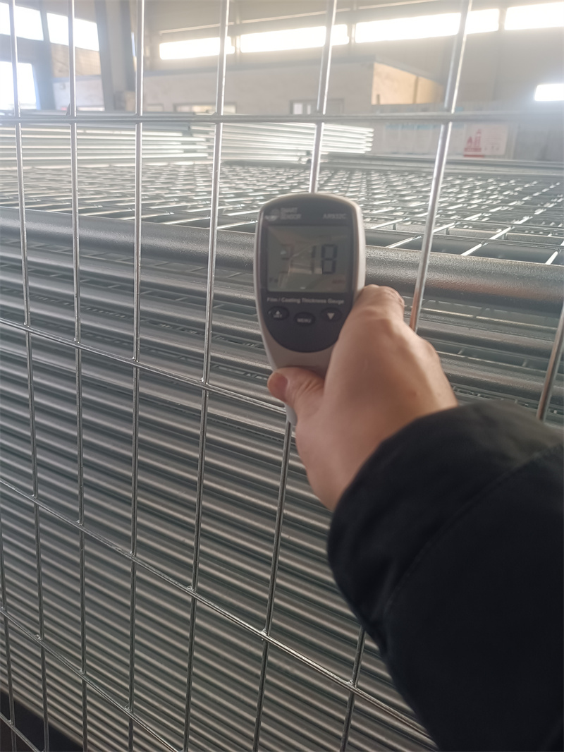 galvanised temporary fencing for construction sites