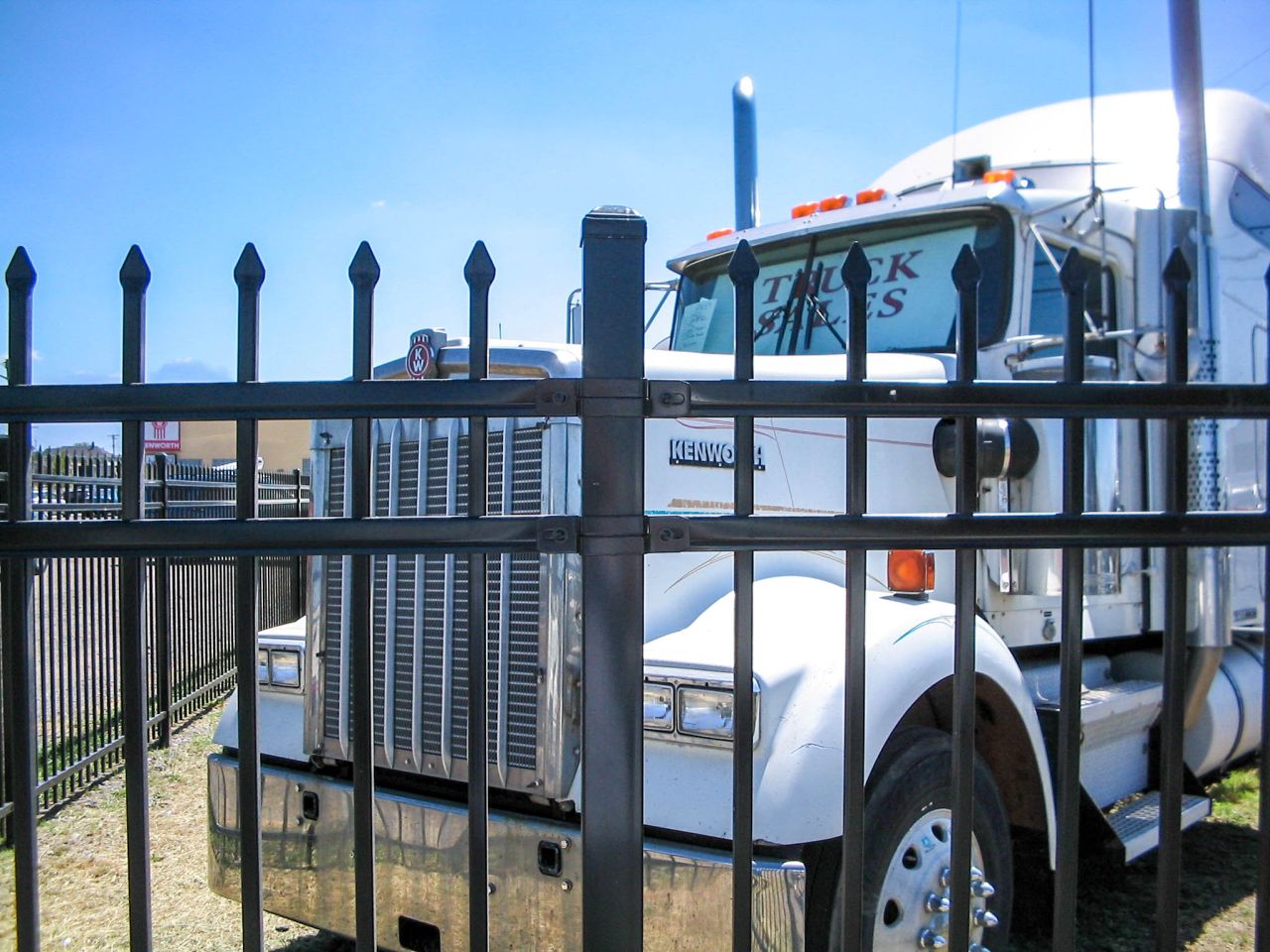 metal fence